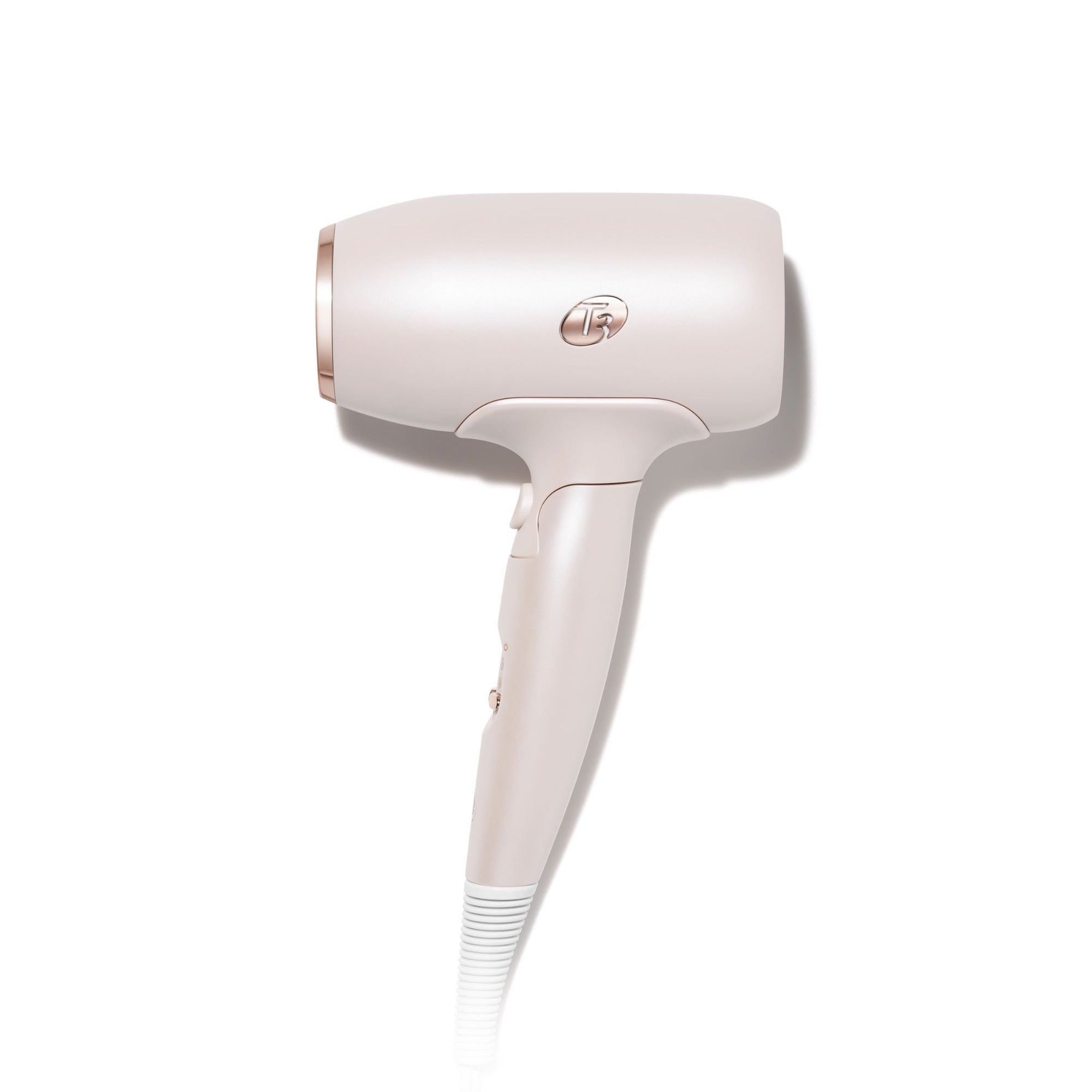 T3 Afar travel hair dryer in Satin Blush pink